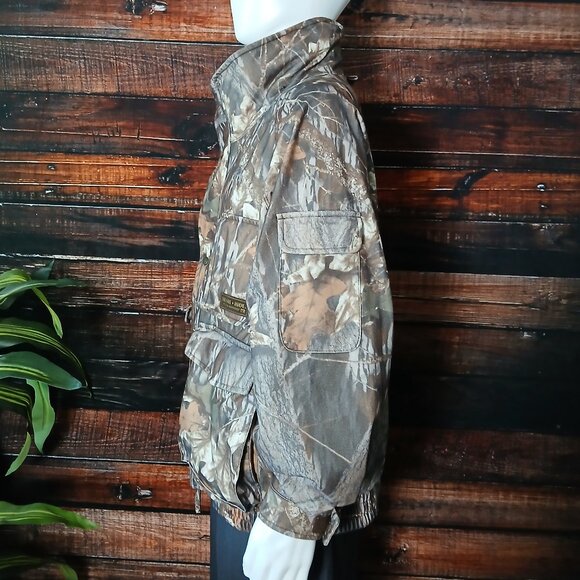Gamehide Vintage Hunting Jacket Mens XL Hush Hide Camo Camouflage FLAWS - Picture 7 of 14